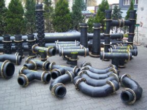 PLASTON-P трубы фасонные части из синтетических полимеров со стекловолокном Польша 08