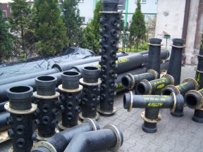PLASTON-P трубы фасонные части из синтетических полимеров со стекловолокном Польша 09